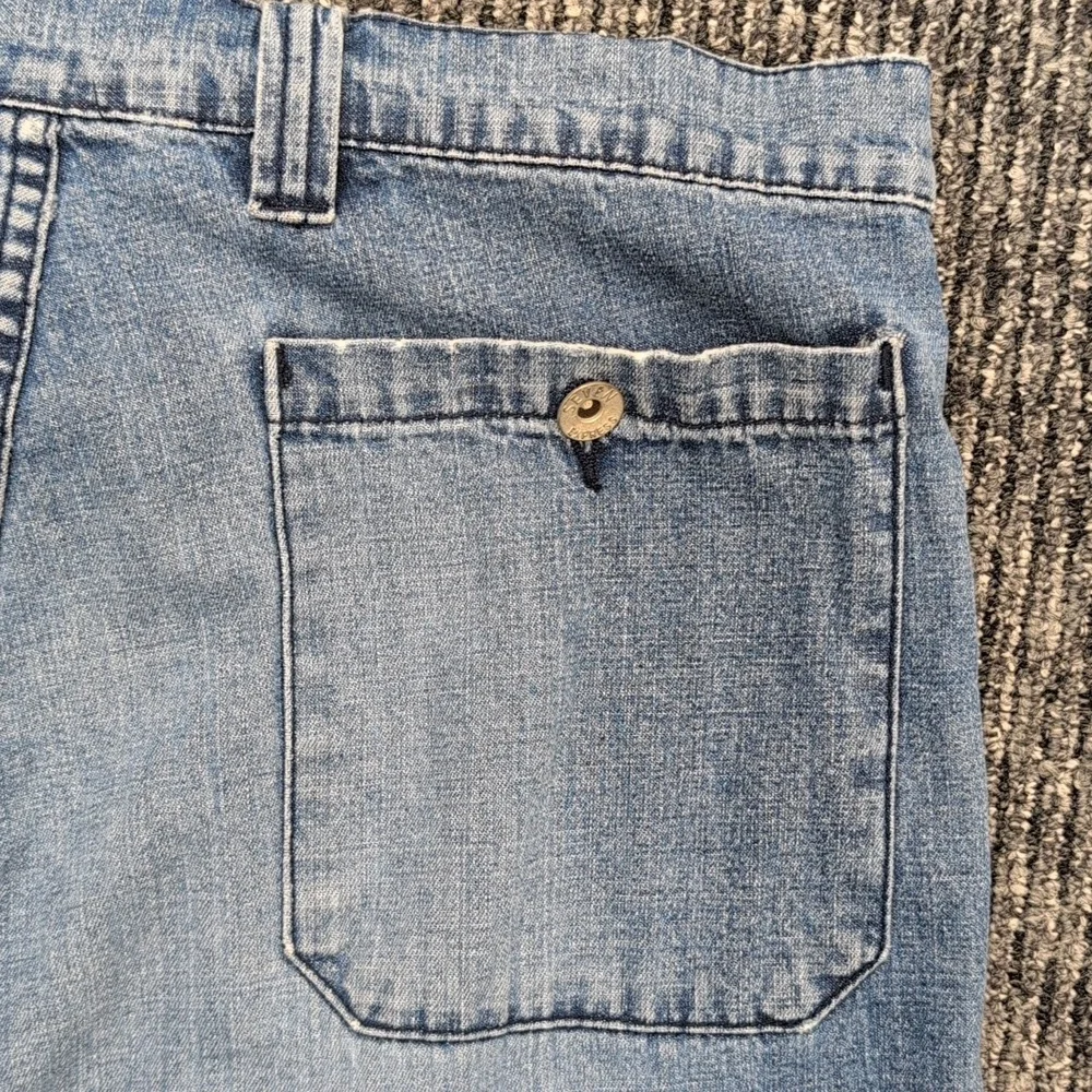 Vintage Express “Seven7” Wide-Leg Button Fly Jeans Women's 34x30
